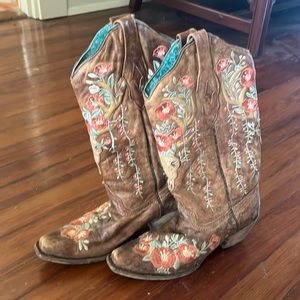 Corral Deer Skull boots